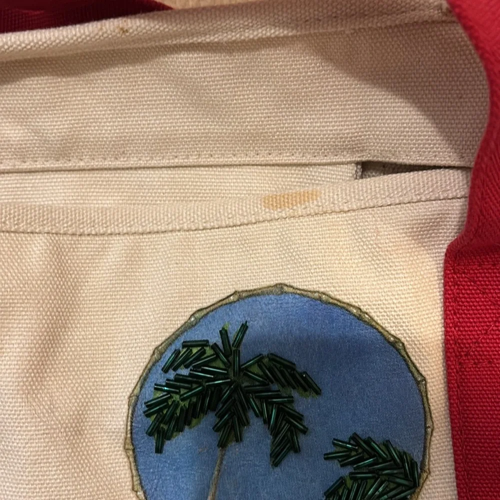 Disney Canvas Tote Bag with Red Accents - Picture 2 of 10